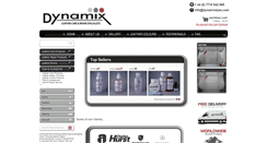 Desktop Screenshot of dynamixdyes.com